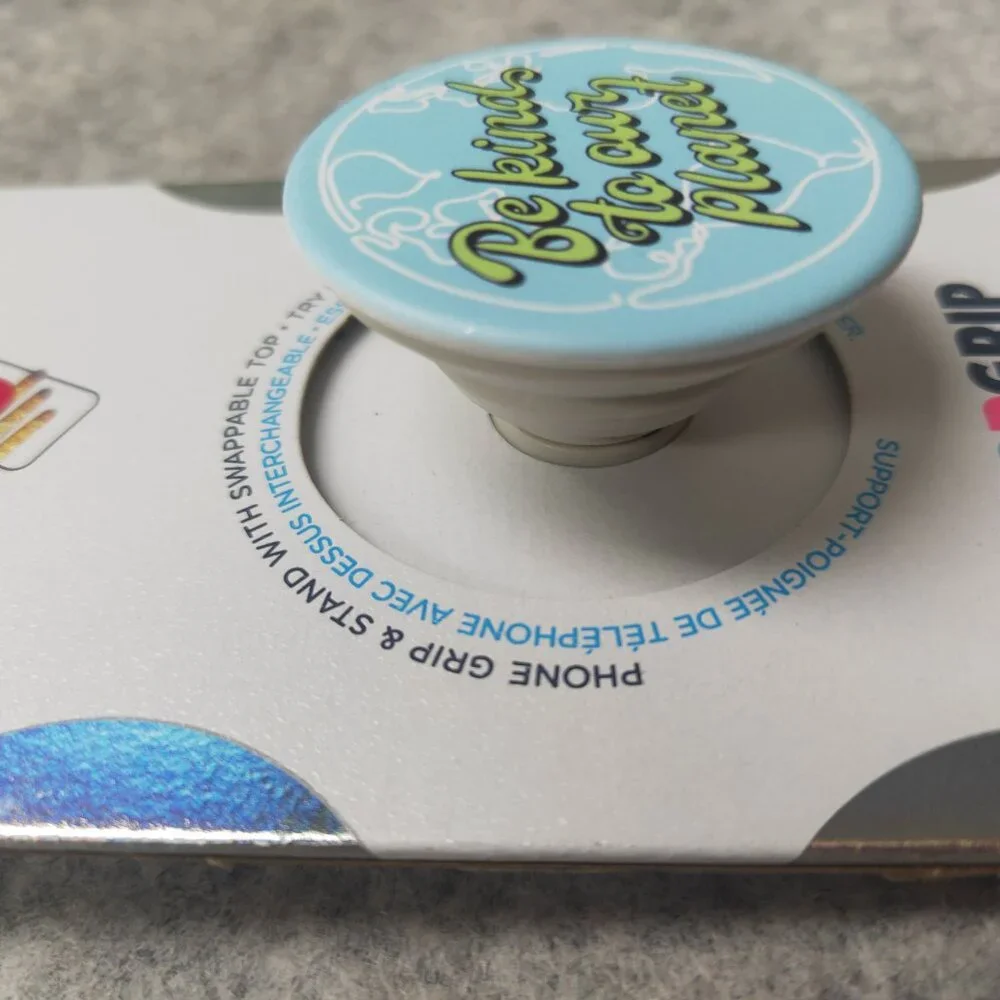 Be Kind to Our Planet Popsockets Single Grip & Stand Phones and Tablet Holder